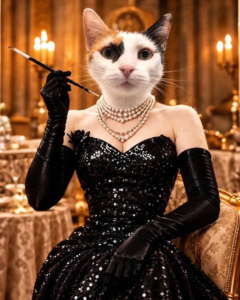 Glamorous Hollywood Diva