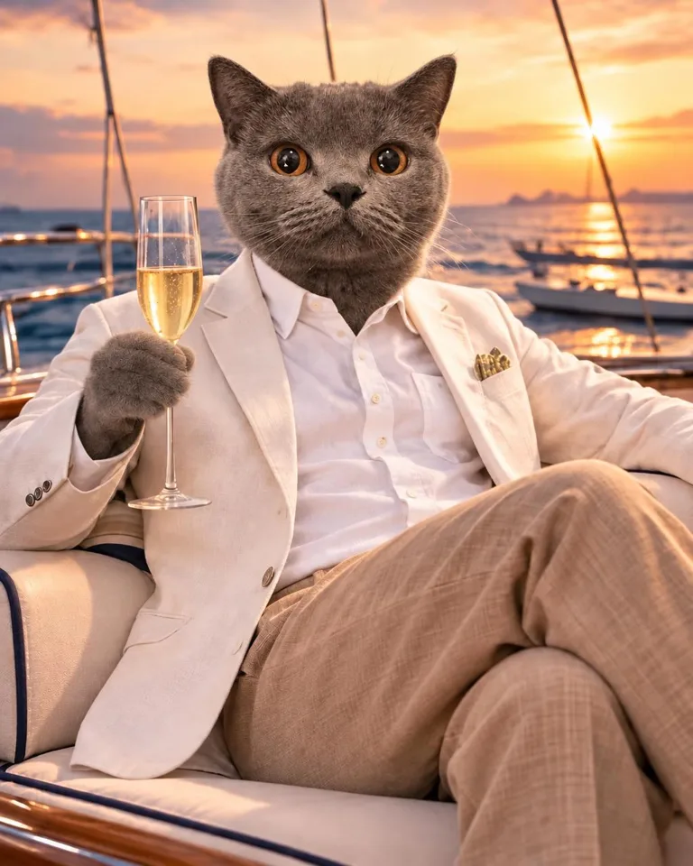 Luxury Yacht Cat