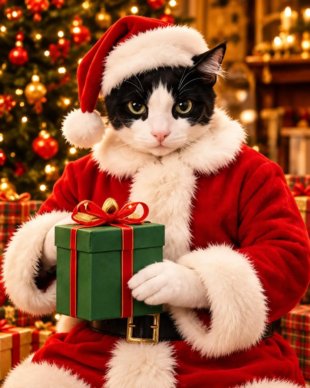 Santa Cat