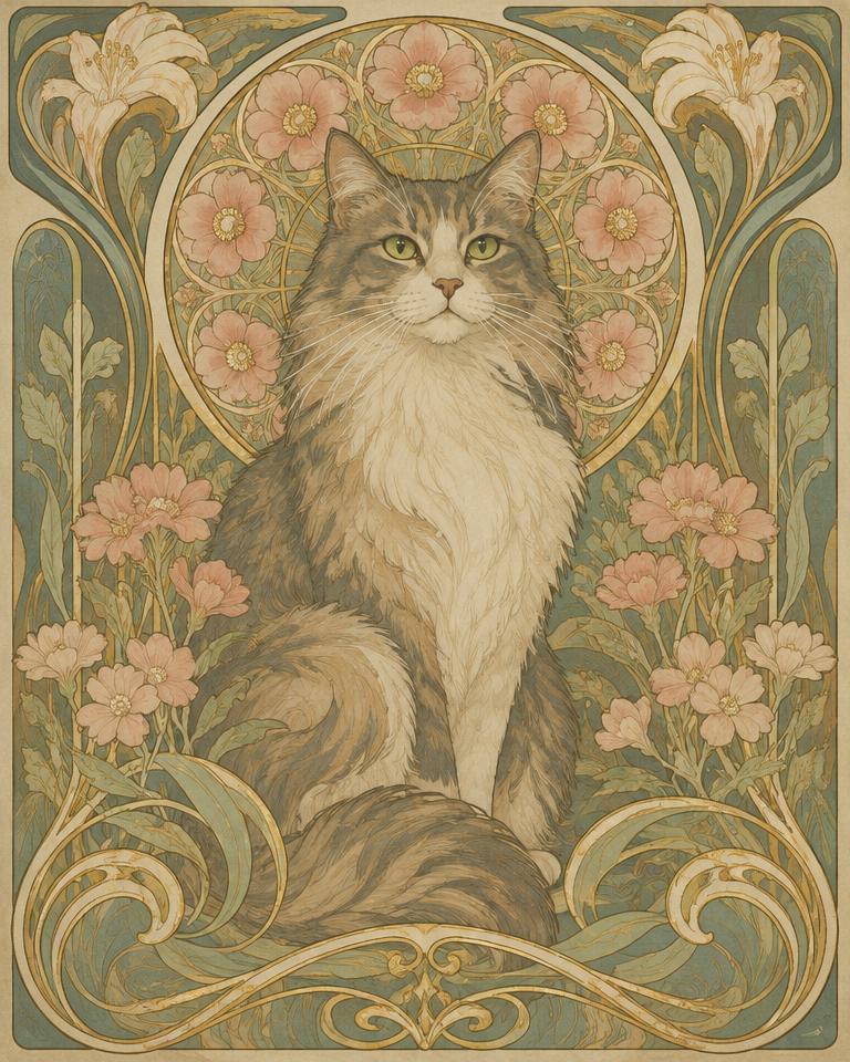 Art Nouveau Poster